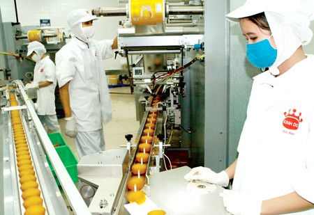 A production line of Kinh Do Company (Photo: SGGP)